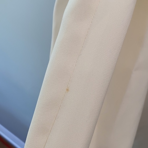 A.L.C. 2013 Black & White Deep Neck Open Back Short Dress Women's Medium - Picture 11 of 12